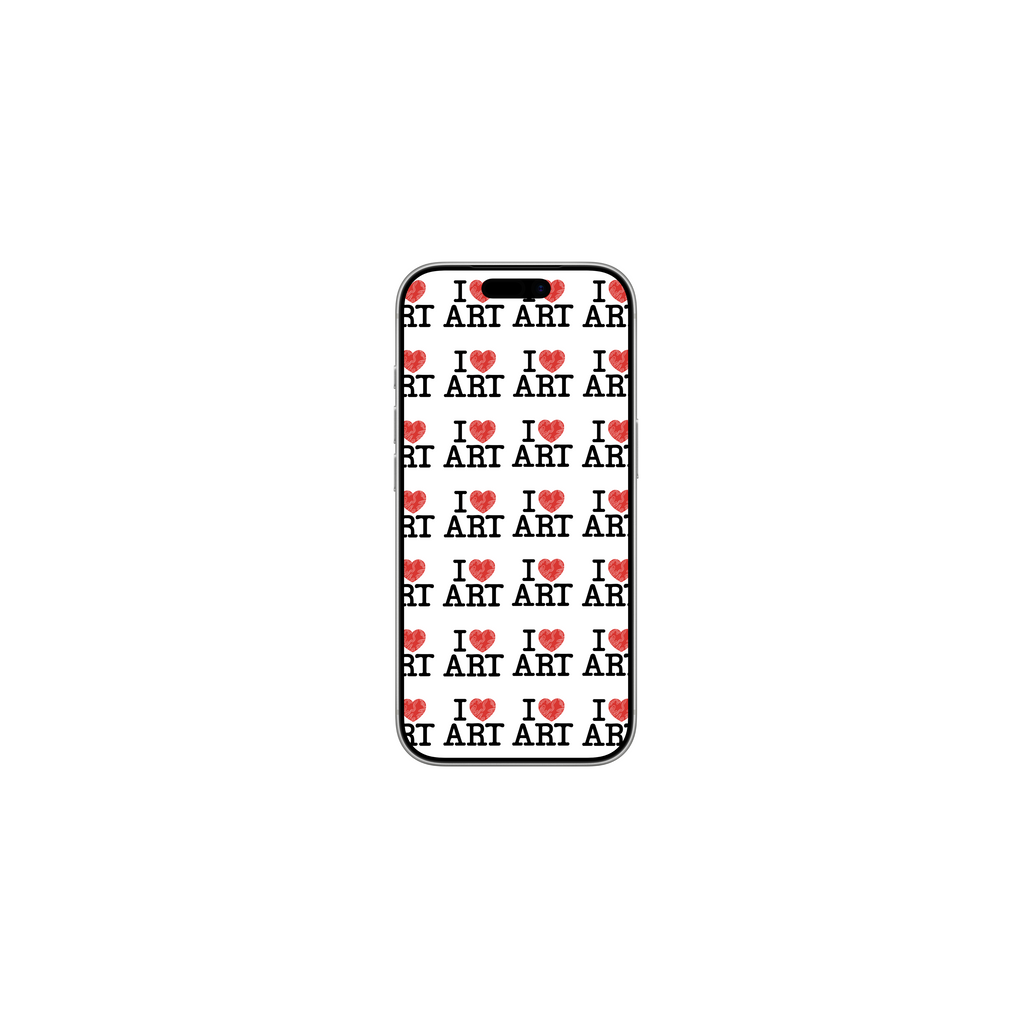 I <3 ART wallpaper