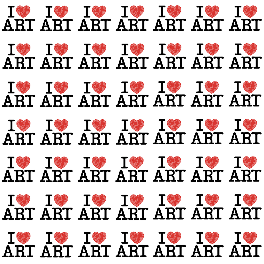 I <3 ART wallpaper